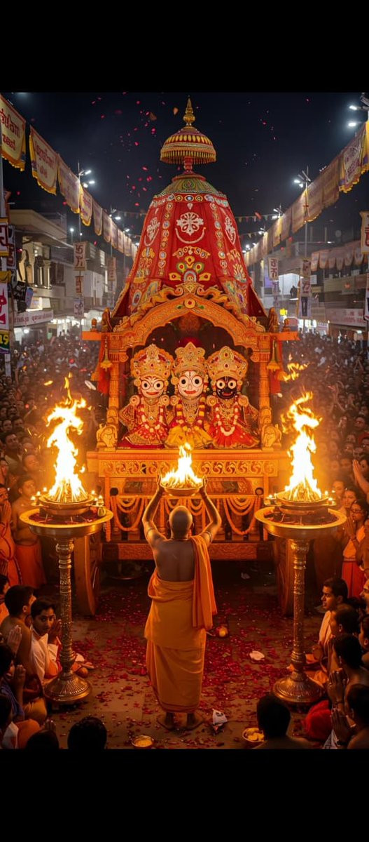 Iamvikascsingh's tweet image. On occasion of Mahaprabhu Shree Jai jagannath bhagwan Ji Rathyatra is happy, glorious, healthy and wealthy.
#JaiJagannath #RathYatra #RathaYatra2025 #RathYatraFestival