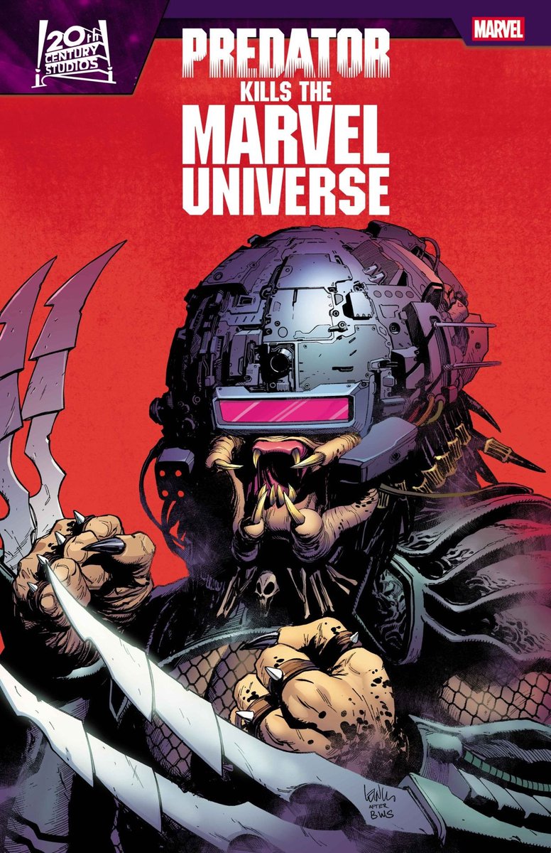 Benjamin Percy (@benjamin_percy) on Twitter photo Ahem. I would like to call your attention to this <a href="/leinilyu/">Leinil Yu 🇵🇭</a> cover for Predator Kills the Marvel Universe Issue #3.
You can freak out now.
Issue 1 drops in August. #marvelcomics #predator #weaponx Ahem. I would like to call your attention to this <a href="/leinilyu/">Leinil Yu 🇵🇭</a> cover for Predator Kills the Marvel Universe Issue #3.
You can freak out now.
Issue 1 drops in August. #marvelcomics #predator #weaponx