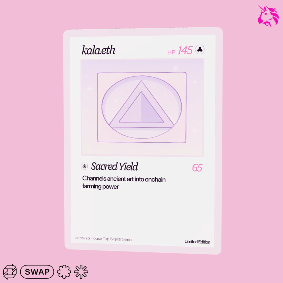 Just pulled a grail

Check out my <a href="/Uniswap/">Uniswap Labs 🦄</a> trading card 🦄