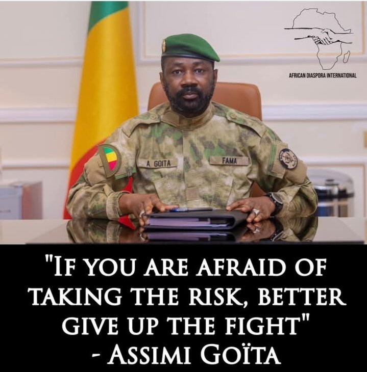 My Kenyan, Togolese and Malawian families, you are not afraid of taking the risk, that is why you will win the good fight.