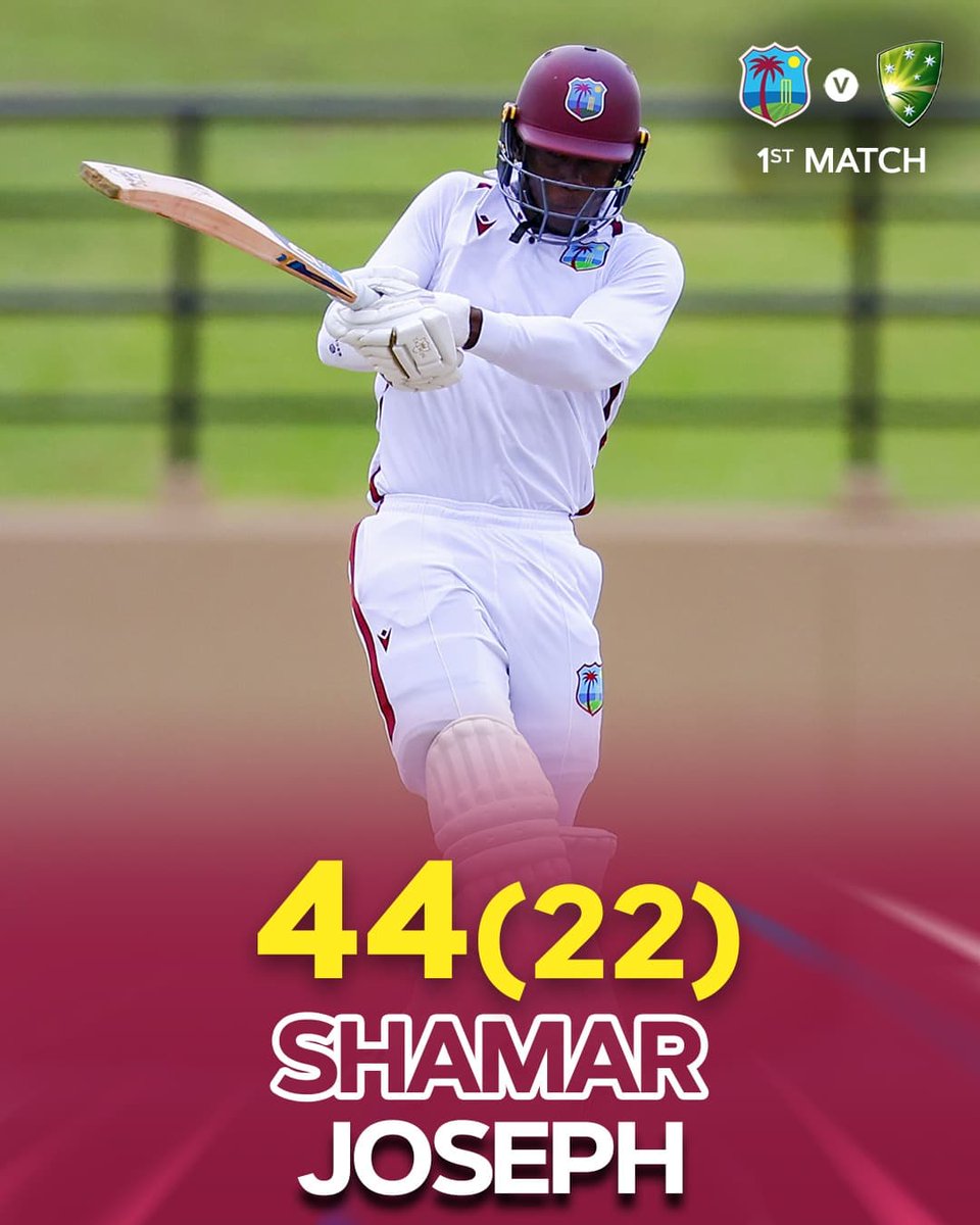 A big effort to battle in the middle.👏🏾

#WIvAUS | #FullAhEnergy