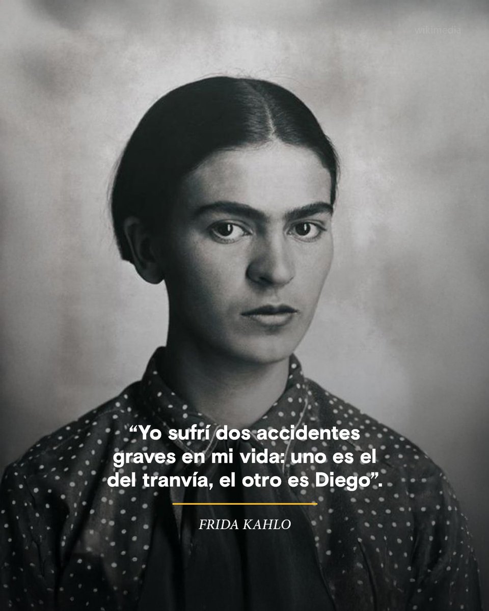 #HoyEnLaHistoria En 1907, nacía Frida Kahlo, figura central del arte mexicano del siglo XX.