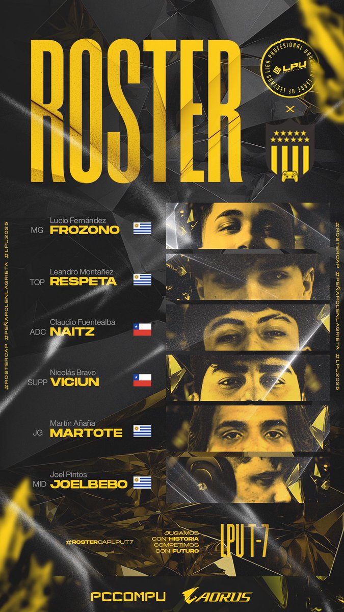 𝗡𝗼𝘀 𝘃𝗲𝗺𝗼𝘀 𝗲𝗻 𝗹𝗮 𝗴𝗿𝗶𝗲𝘁𝗮 🙂‍↔️

Con nuestro equipo confirmado, nos vemos en la Grieta del Invocador para una nueva temporada de la #LPU 🤩