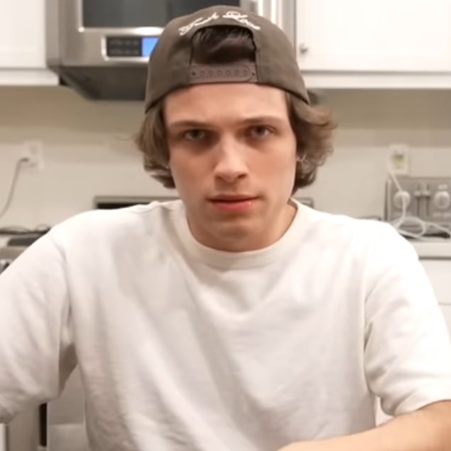 he was judging hard
