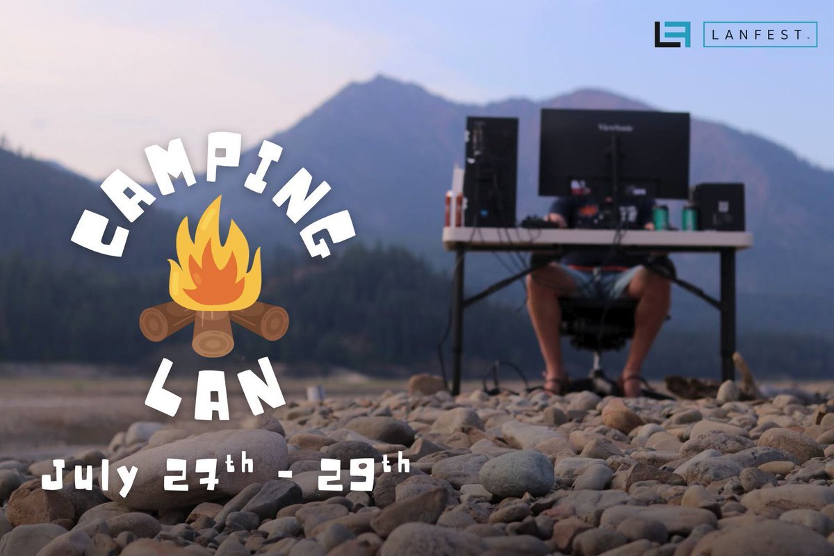Join us for Camping LAN from July 27 to 29, where camping, gaming, and outdoor excitement build healthy communities. Enjoy laughter, games, and activities while forming new bonds. Let the adventure begin! #Lanfest #CampingLAN