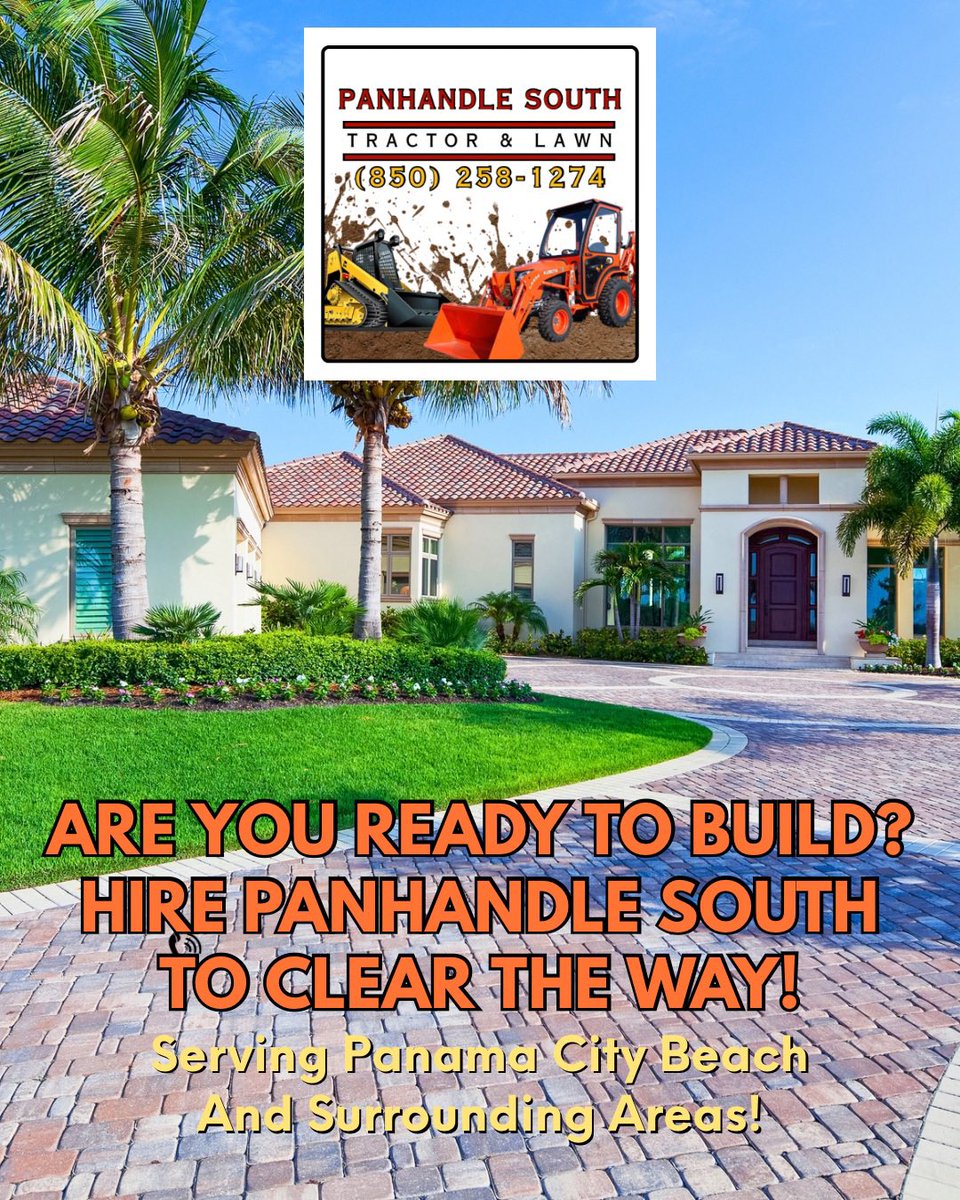 panhandlesouth's tweet image. 🌾 Where grit meets ground. At Panhandle South, we don’t just move dirt — we move projects forward. Locally owned. Fully equipped. Always on time.📞 Ready to break ground? Call 850-258-1274 #PanhandleSouth #PCBProjects #GetItGraded #PanamaCityBeach #PanamaCity #30A #Freeport