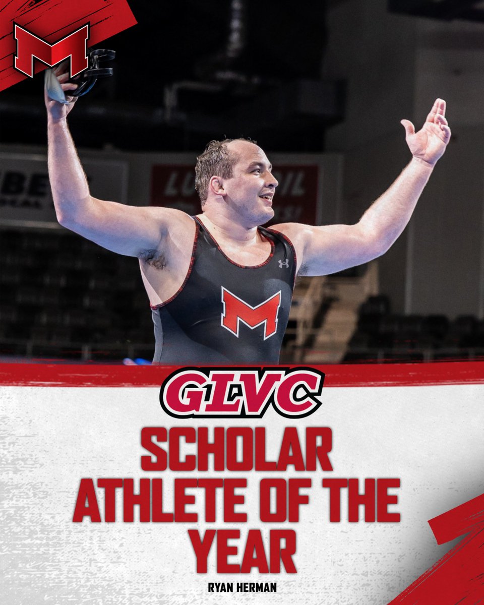 Maryville Athletics (@maryvillesaints) on Twitter photo DOMINANCE ON THE MAT AND IN THE CLASSROOM!
Ryan Herman of <a href="/MaryvilleWrestl/">Maryville Wrestling</a> caps off his historic career with GLVC Scholar Athlete of the Year Honors!
๐ maryvillesaints.com/news/2025/6/27โฆ DOMINANCE ON THE MAT AND IN THE CLASSROOM!
Ryan Herman of <a href="/MaryvilleWrestl/">Maryville Wrestling</a> caps off his historic career with GLVC Scholar Athlete of the Year Honors!
๐ maryvillesaints.com/news/2025/6/27โฆ