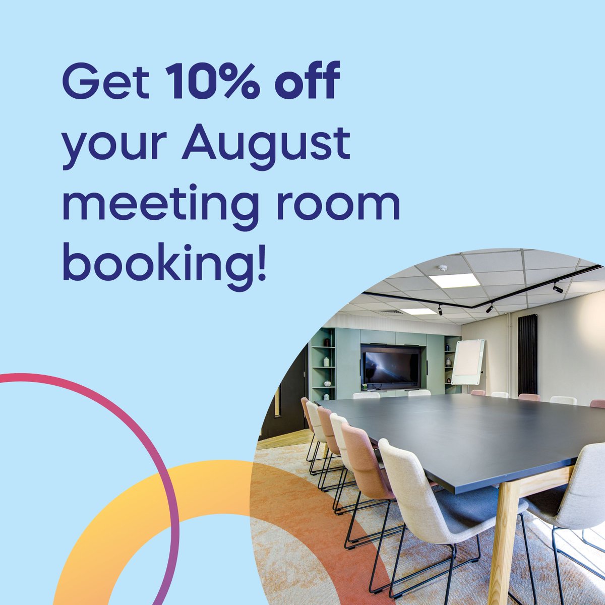 Searching for somewhere to host your next meeting or team away day?
 
Look no further! We’re offering 10% off all of our meeting room bookings in August.
 
Book now to secure a date in your diary!

ne-bic.co.uk/meeting-rooms/…