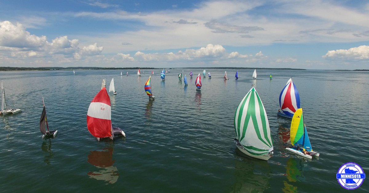 ⛵ Wind in your sails, sun on your face, and water stretching as far as the eye can see. This is Minnesota in July.

#LakeLife #MNTraditions #SailingSeason