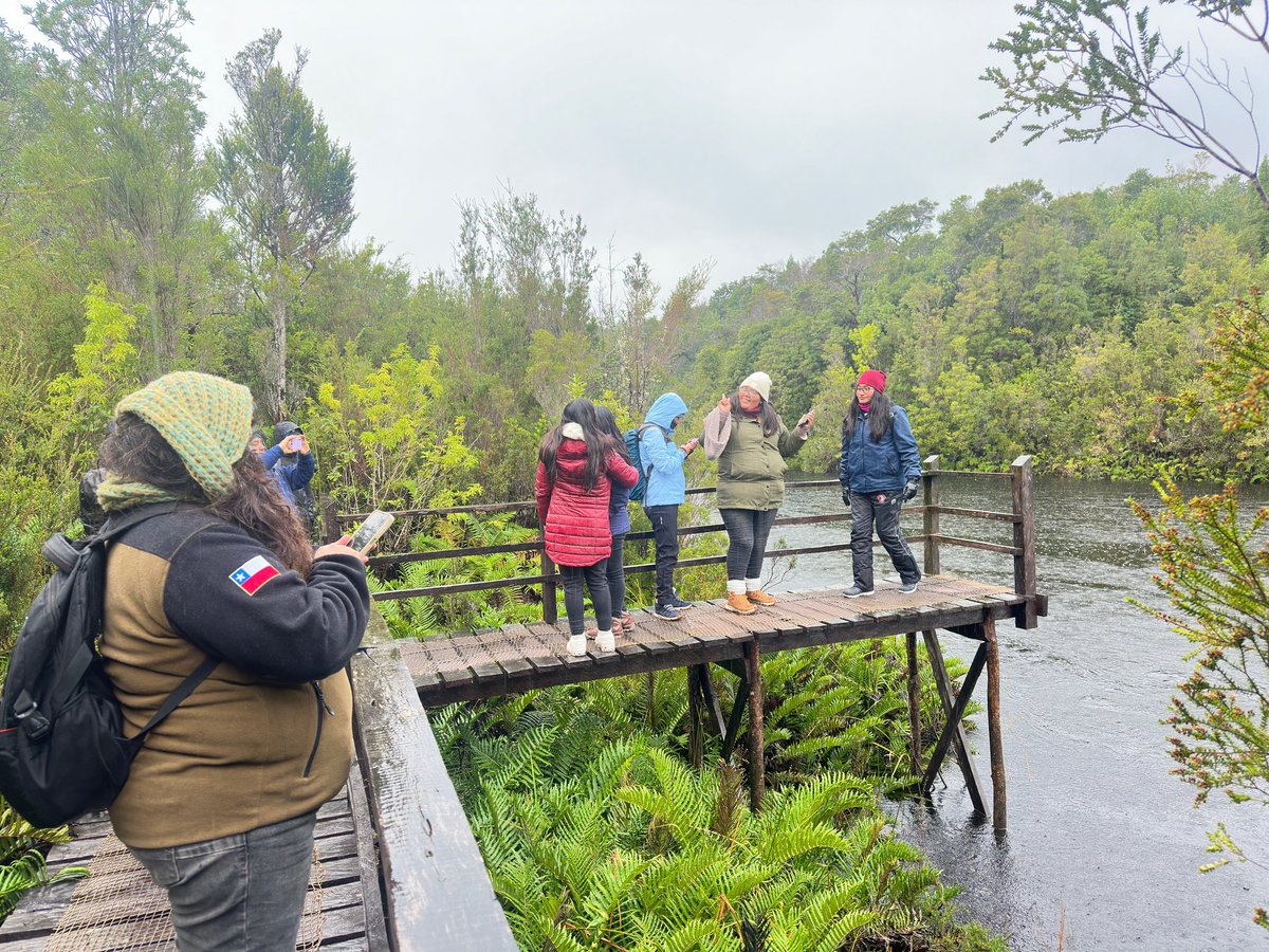conaf_loslagos's tweet image. Pasantia de Jóvenes guias Guardaparques de las comunidades de Likanantay,Toconao y Coyo de San Pedro de Atacama visitaron el Pn Chiloé donde conocieron todo el trabajo de cuidado y conservación del Parque.Además disfrutaron de un Baño de Naturaleza @conaf_minagri