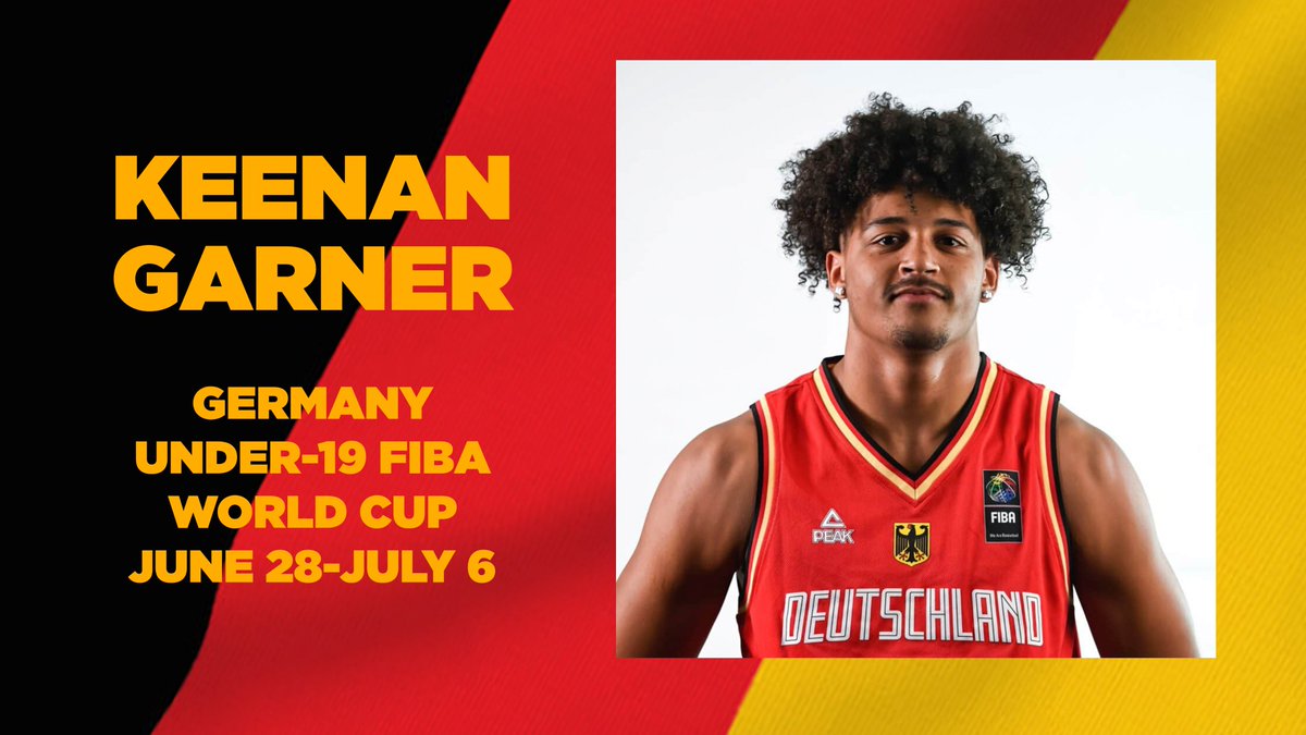 CMU Men's Basketball (@cmumensbball) on Twitter photo π©πͺ Central Michigan men's basketball signee <a href="/keenan_garner13/">Keenan Garner</a> to compete with German National Team at Under-19 FIBA World Cup this week in Switzerland! Germans open play vs. Slovakia on Saturday!
π bit.ly/40vqgHx
#FireUpChips π₯β¬οΈπ π©πͺ Central Michigan men's basketball signee <a href="/keenan_garner13/">Keenan Garner</a> to compete with German National Team at Under-19 FIBA World Cup this week in Switzerland! Germans open play vs. Slovakia on Saturday!
π bit.ly/40vqgHx
#FireUpChips π₯β¬οΈπ