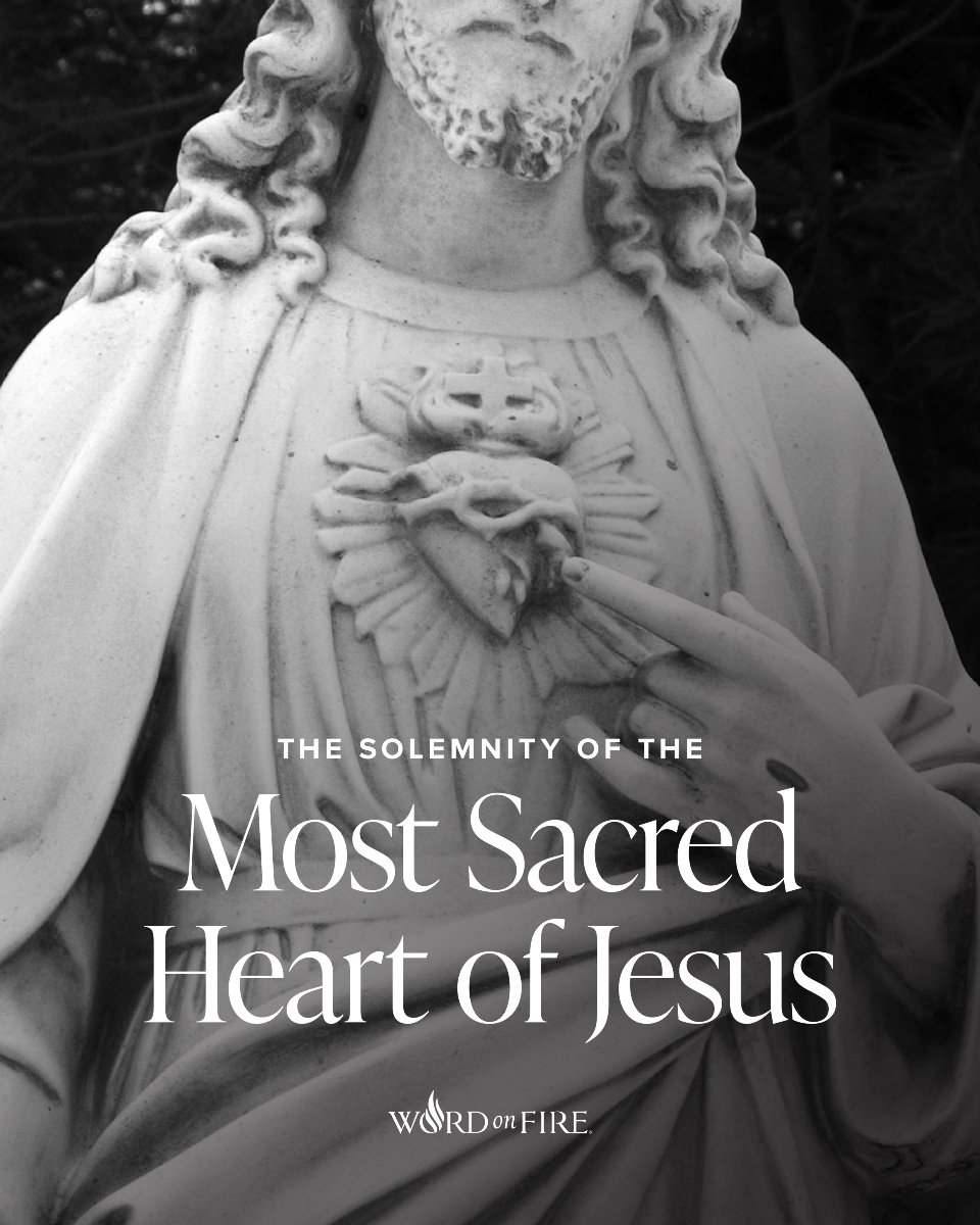 Friends, today we celebrate the Solemnity of the Most Sacred Heart of Jesus. When we move into the space of Jesus’ heart—loving what he loves, sorrowing over what he sorrows over, rejoicing over what he rejoices over, feeling compassion for whom he feels compassion—we are