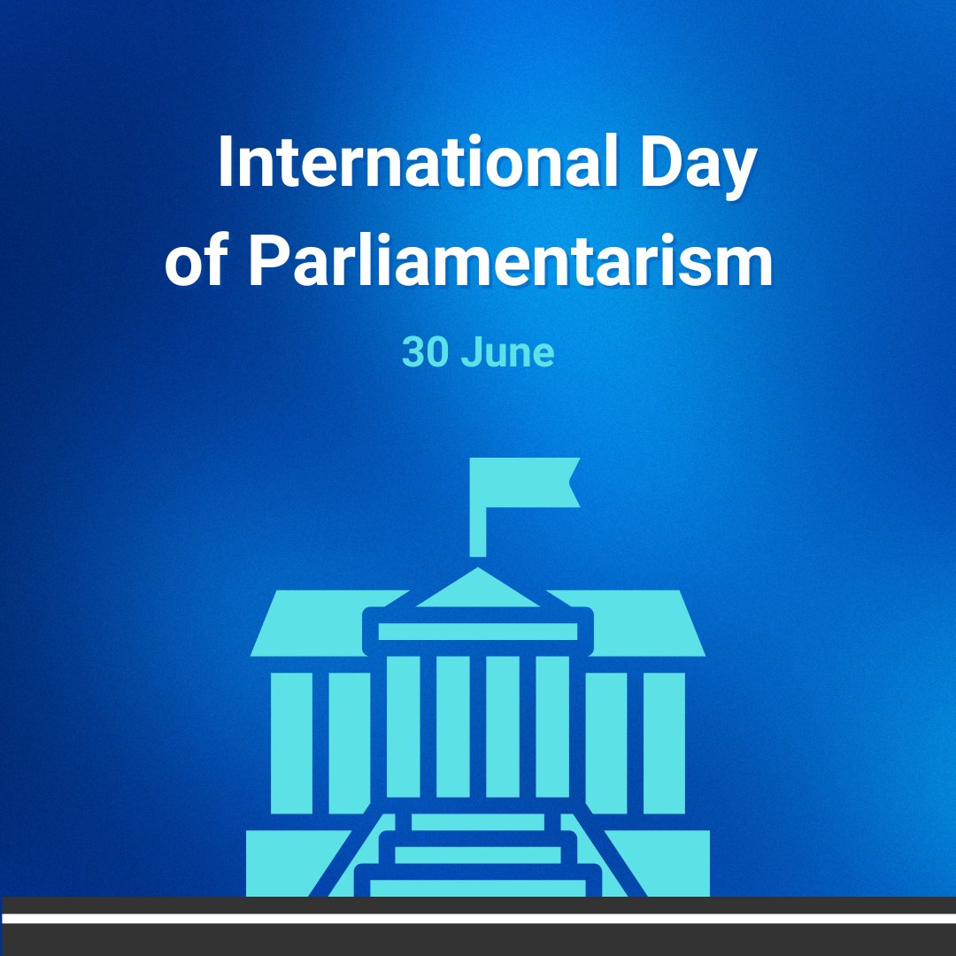 UN's tweet image. Nearly every country in the world has some form of parliament, which are a cornerstone of democracy and can help achieve the #GlobalGoals.
More on Monday’s #ParliamentDay: un.org/en/observances…