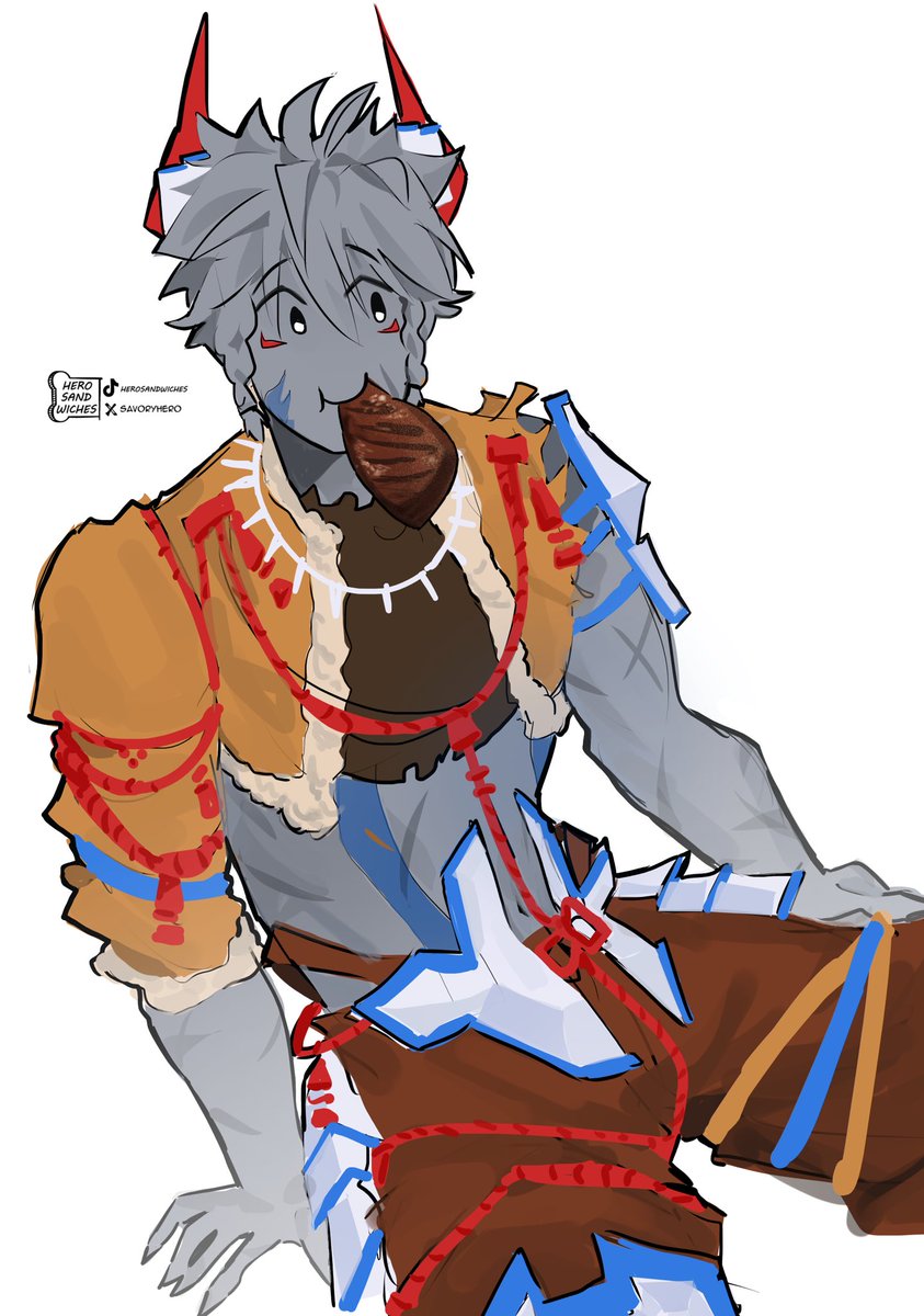 savoryhero's tweet image. phighting oc! his name is boomerang
and he likes Steak #phightingart #phightingoc