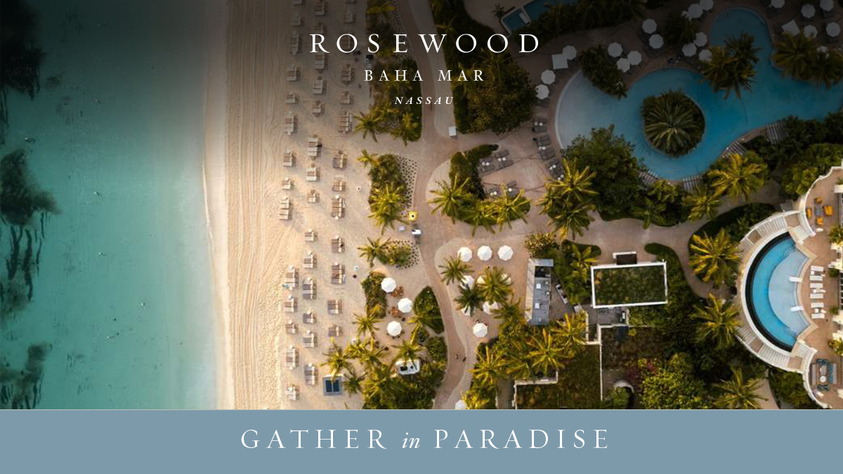 Gather in The Bahamas at Rosewood Baha Mar. Discover our collection of luxurious oceanfront and indoor venues. 

Book your 2026 program with 20+ rooms per night and enjoy special benefits as part of our Endless Summer Group Offer.

Learn More: bit.ly/3T5wHx7