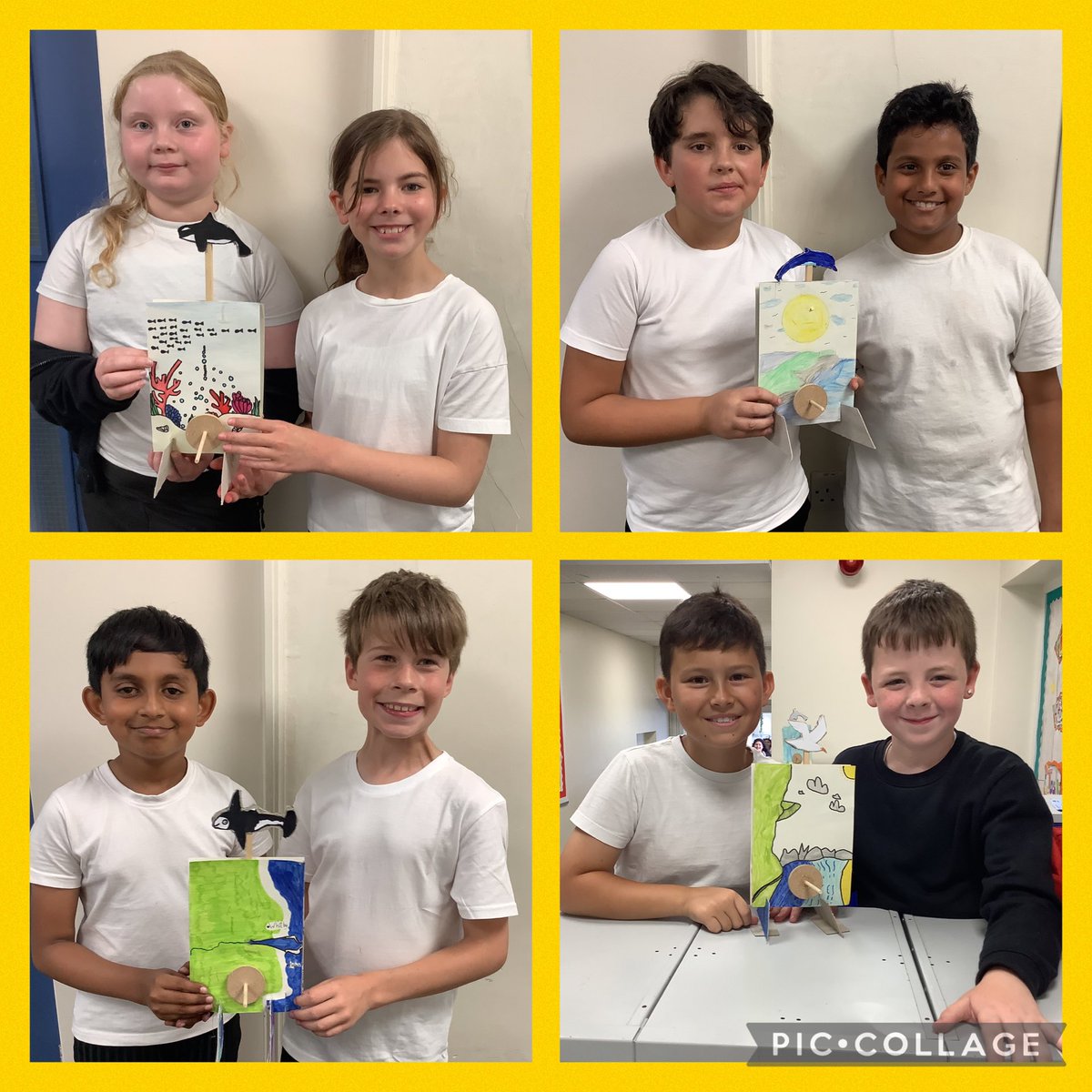 ReinwoodJuniors's tweet photo. We have really enjoyed our #RJSD&T project this week. We researched an animal, fish or bird that might live on the East Coast and made a toy using a cam mechanism. They look amazing!
#RJS5C https://t.co/ZWVYypDjBE