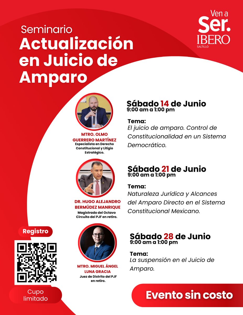 La suspensión en amparo es la columna vertebral del juicio y sus efectos protectores desde que se presenta la demanda. Es de sus instituciones más importantes.

Acompáñenme a charlar sobre el tema: