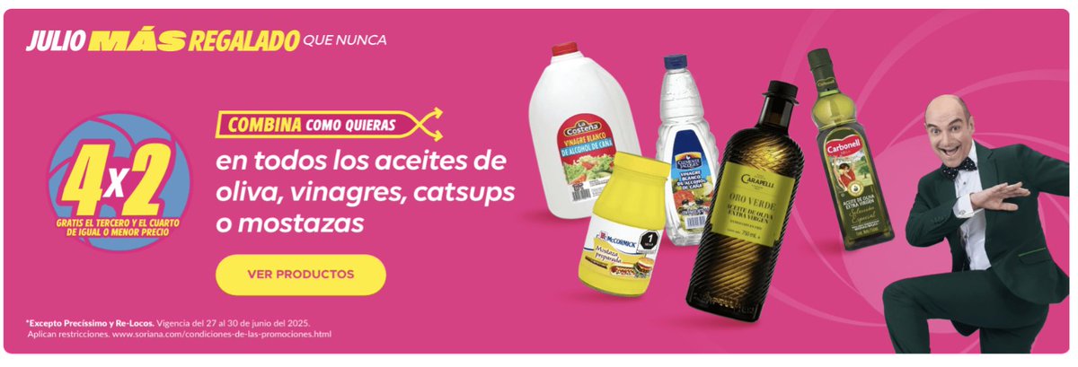 🥗 Adereza tus ensaladas con esta promo EXCLUSIVA EN TIENDA.