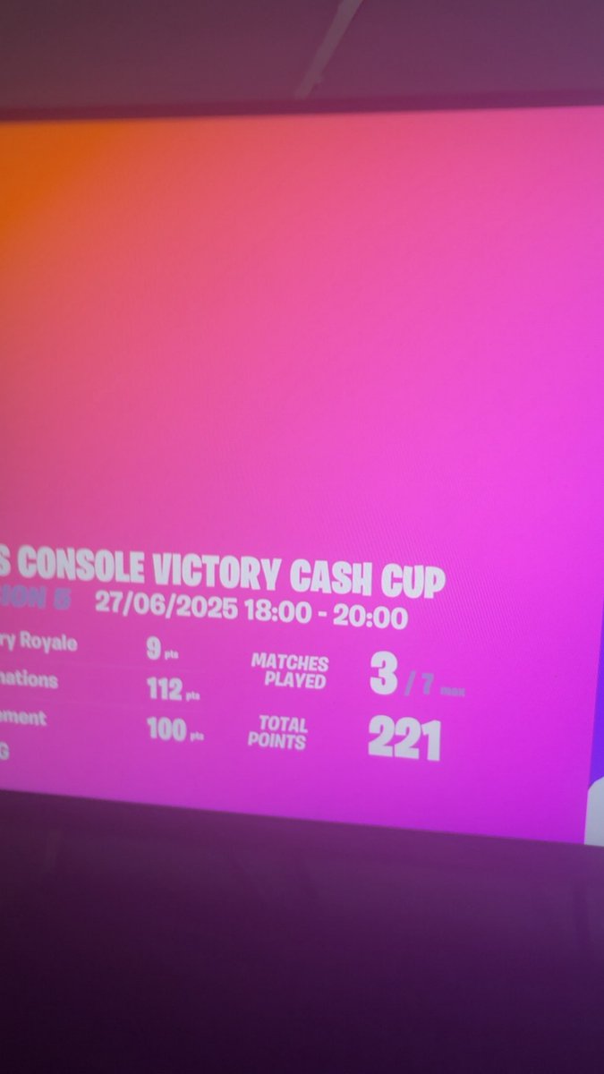 Qualed 1 hour early