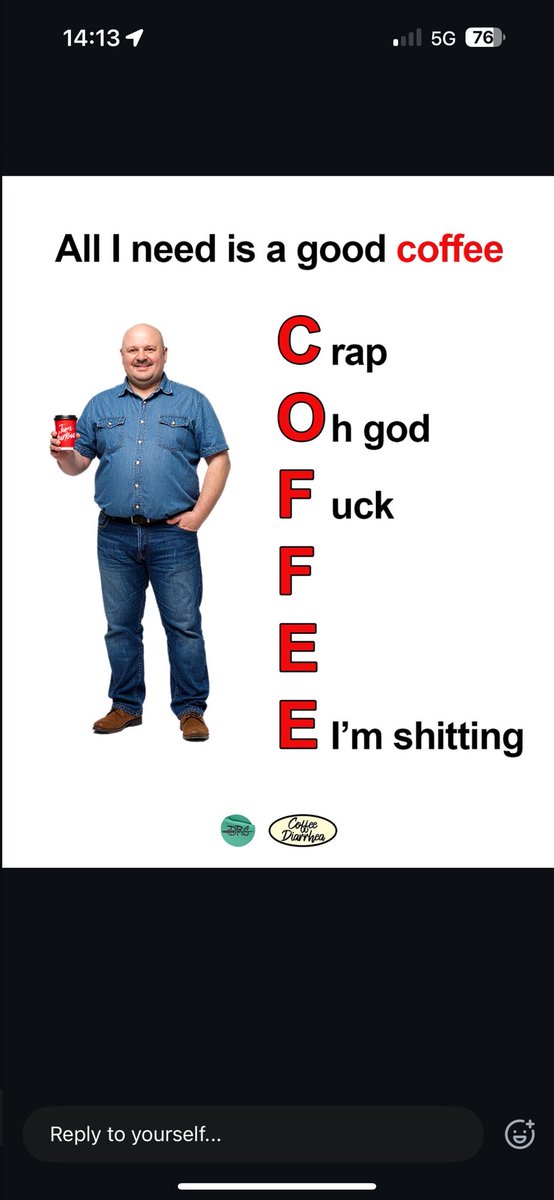 Me every morning