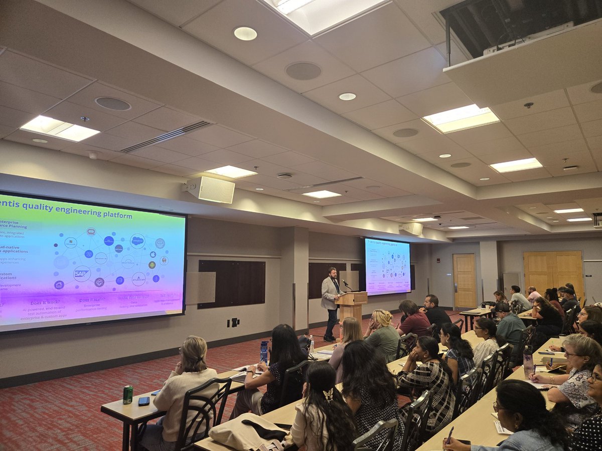 Tony Richards of <a href="/Tricentis/">Tricentis</a> speaking on the Evolution of AI for your Agile Testing Practice
#AI #Testing #Automation