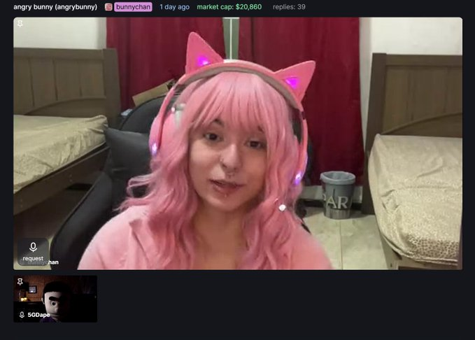 daddycrypts's tweet photo. $BUNNY IS CODED, first @pumpdotfun joined her stream and has shown suppport.
now even $rasmr is showing support to her and joined her stream.
@rasmr_eth.
dex is paid, 6% supply locked.

ca: EAHVvkuMr1noPbVhtBhgKjRmdL2z8CS3q3GiCP39pump https://t.co/qtJy1pD98g
