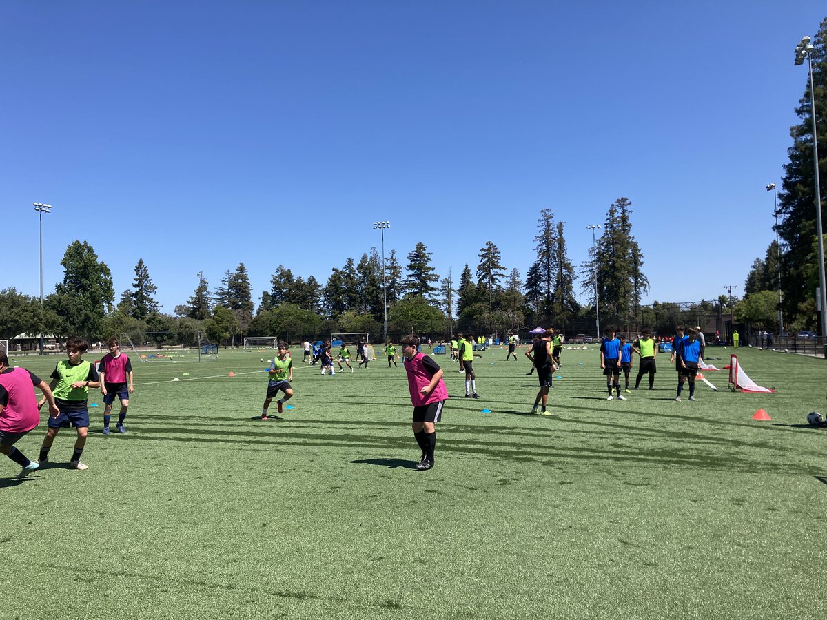 Final day of summer camp 🦁⚽️ #GoMonarchs