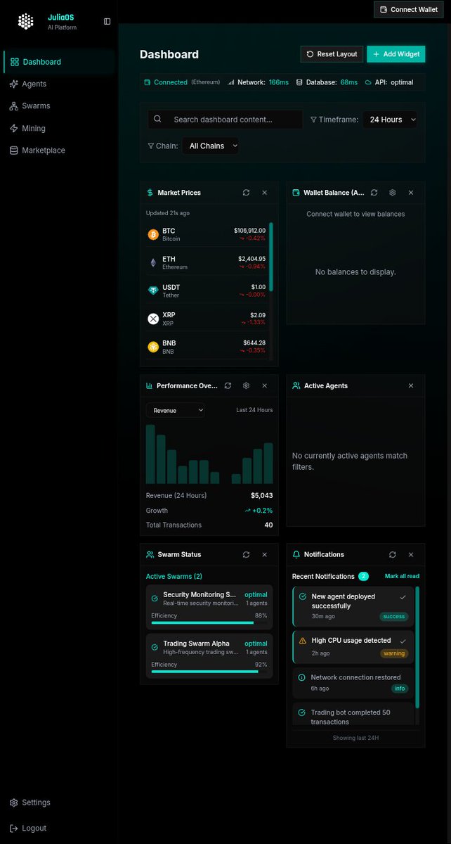 Mr_goat0071's tweet photo. 🚀 $jos just launched its Dapp today — smooth, powerful, and incredibly useful! Already making a difference for me. Huge step forward for the ecosystem. 🔥 #Web3 #JuliaOS #DappLaunch https://t.co/Wz68NfUUFv