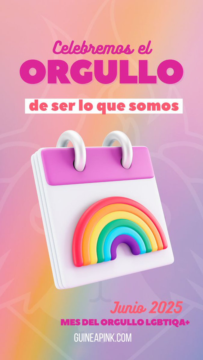Recordad que ser como somos no debería ser un acto de valentía, pero muchas veces lo es.

Por eso hoy se lucha.

Por lo que hemos conseguido, por lo que aún falta y por todes les que siguen resistiendo, visibles o no.

¡FELIZ DÍA DEL ORGULLO!

#BEPROUD🏳️‍🌈