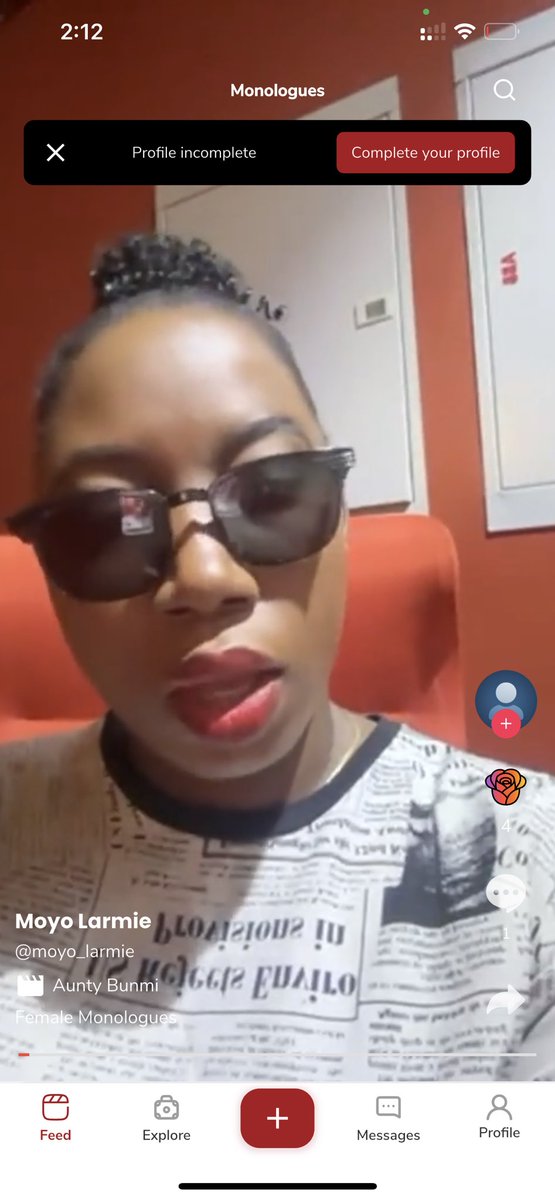 Shout out to all the wannabes in the office testing the app 🤣🤣🤣. Now I need you real actors and talents to take over. Create your profile!! Choose from over 1000 monologues. Upload. U can make as many as you want.. AND ITS FREE. Also big announcement week. #OneTake go to
