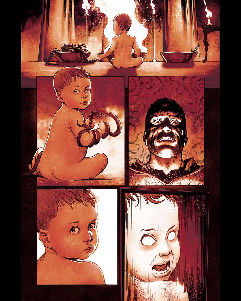 Mikemaluk's tweet image. Process for page 2 of upcoming
@DCOfficial Batman & Robin # 23, with
@PhillipKJohnson
Stellar color from Marcelo Maiolo 😍
#Batman #makingcomics