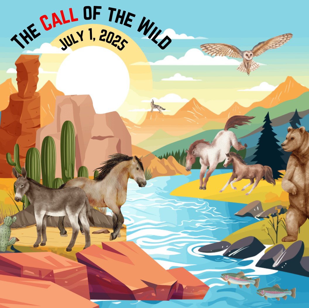 🚨 TOMORROW is The Call of the Wild Day of Action 🚨

Take action and call your members of Congress on Tuesday, July 1, 2025, to save America's Wild Horses and Burros and our Public Lands! We must unite to make a difference.

Learn more: equineadvocates.org/call-of-the-wi…
