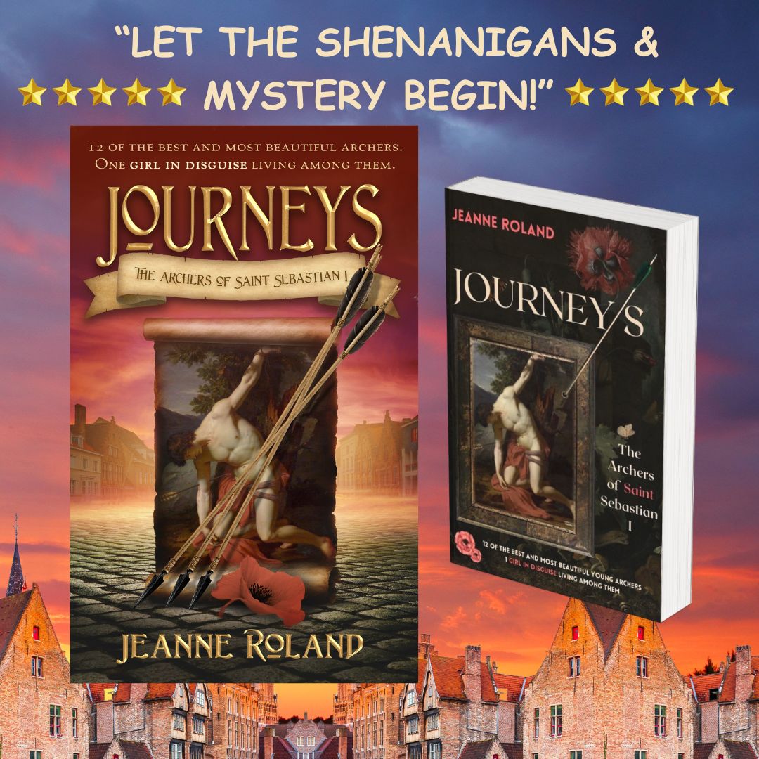 booksbyJeanneR's tweet image. mybook.to/MyArchersSeries
PRINCESS BRIDE x ROBIN HOOD & MULAN in 14thc Belgium!🔥🏹
Light-hearted Coming-of-age Escapism
🏹🌺💋 Immersive
💞💔💘 Romantic
🔥 Slow-burning pining
💯 Unique & Original
Packed with plot, intrigue, twists & turns, gorgeous boy shenanigans, & LOTS of…