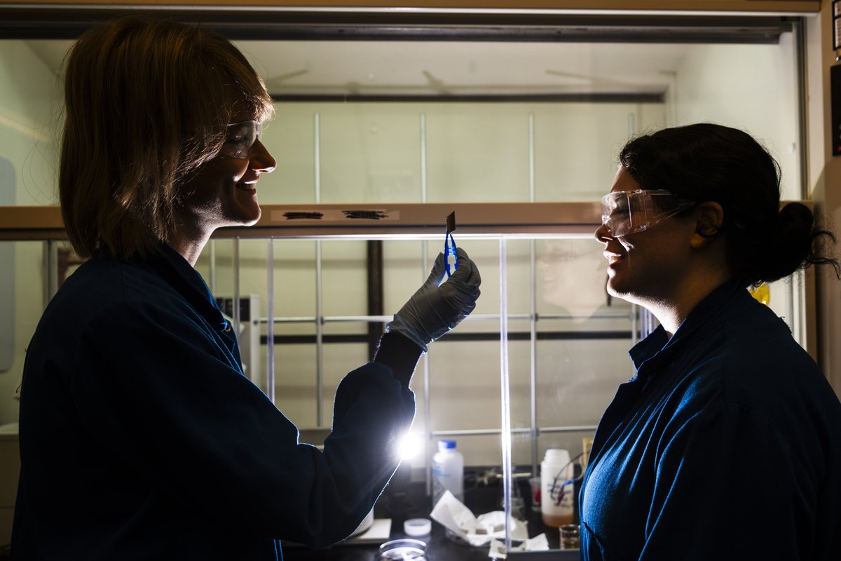 ARPAE's tweet image. The @BareckaLab at @Northeastern is developing a technology that converts air, water, and underutilized electricity into liquid fuels that drop into the existing energy infrastructure in order to make energy infrastructure more reliable and robust.
Learn: bit.ly/3Tc13hx.