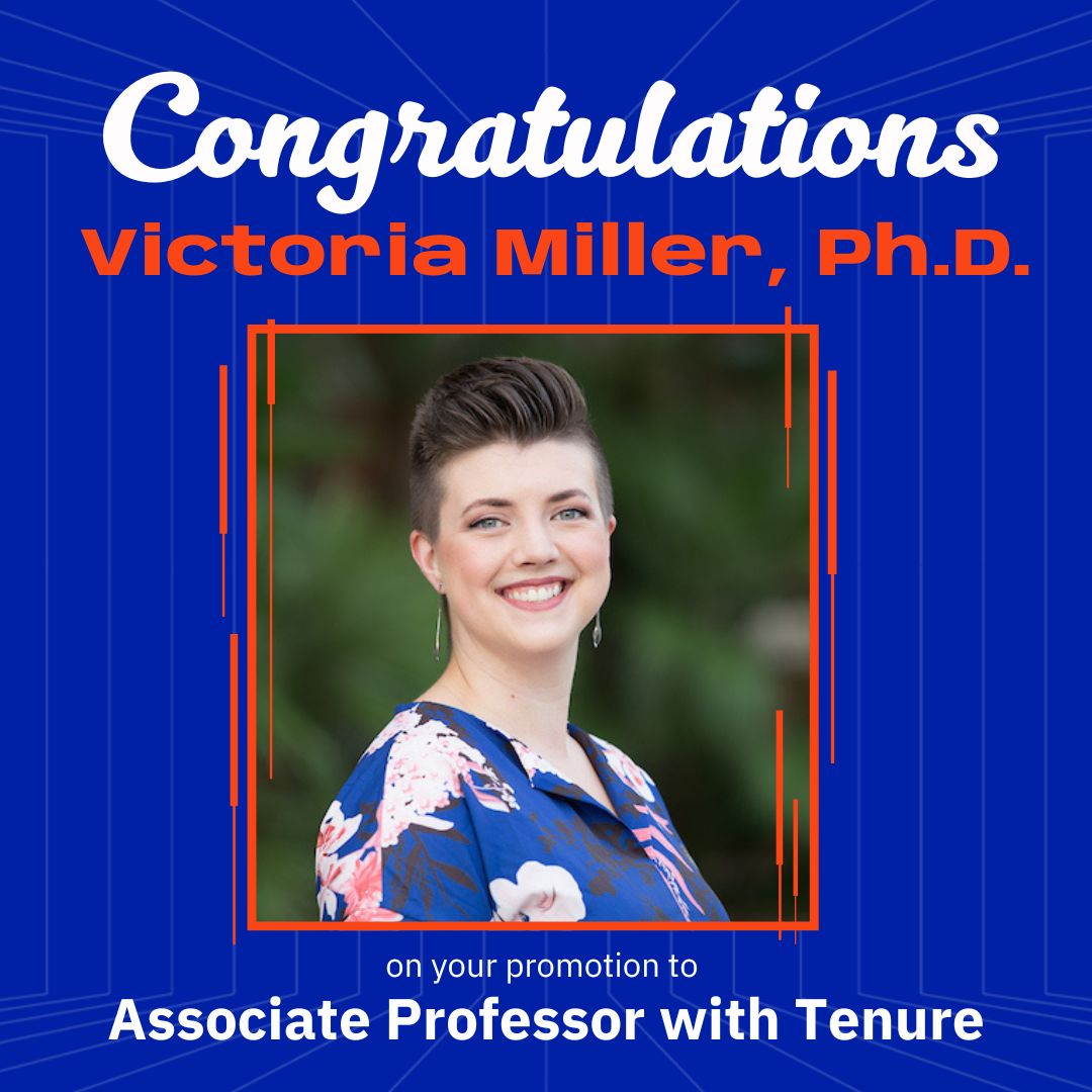 UFMSE's tweet image. 🎉 Congratulations to Victoria Miller, Ph.D., on her promotion to Associate Professor with tenure!🎉@UFWertheim & @UFMSE celebrate her exceptional contributions to research, teaching and service. A well-deserved recognition!
#UFEngineering #FacultyExcellence #WomenInEngineering