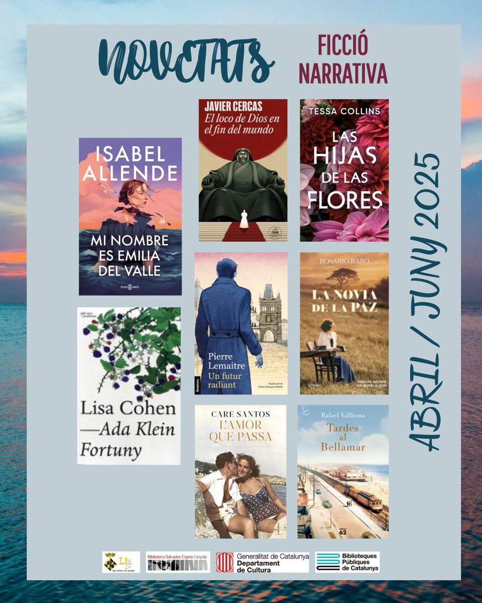 bplinyola's tweet image. ✴️ Aquest estiu deixa’t sorprendre per les #novetatsliteràries que han arribat a la biblioteca gràcies al suport de @bibliotequescat @cultura_cat
▪️Aquestes i moltes més t’hi esperen.
▪️Vine, tria i gaudeix llegint!
#EstiuAmbLlibres