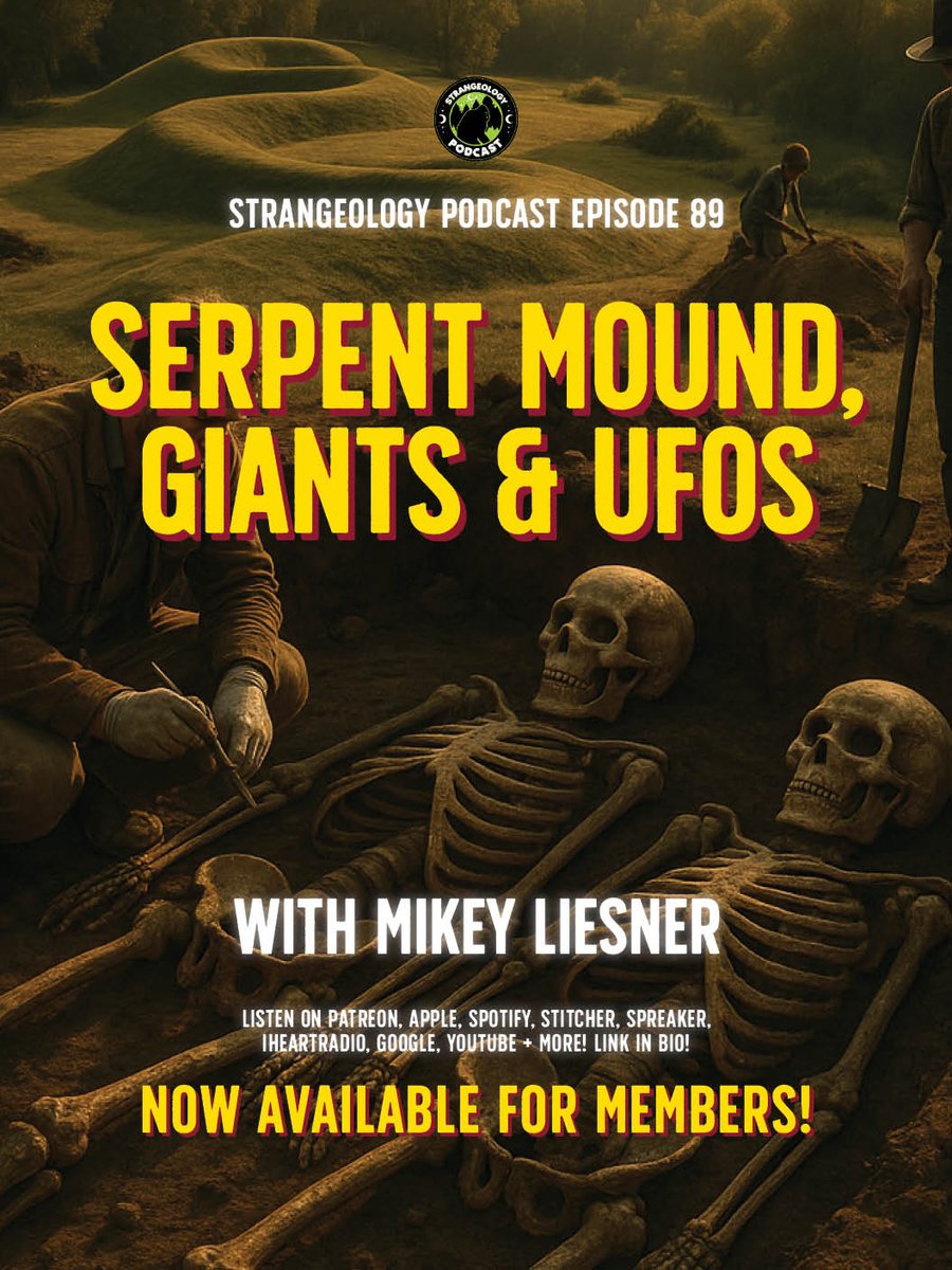 strangeologist's tweet image. New episode dropping tomorrow! Available now on Patreon! patreon.com/strangeology