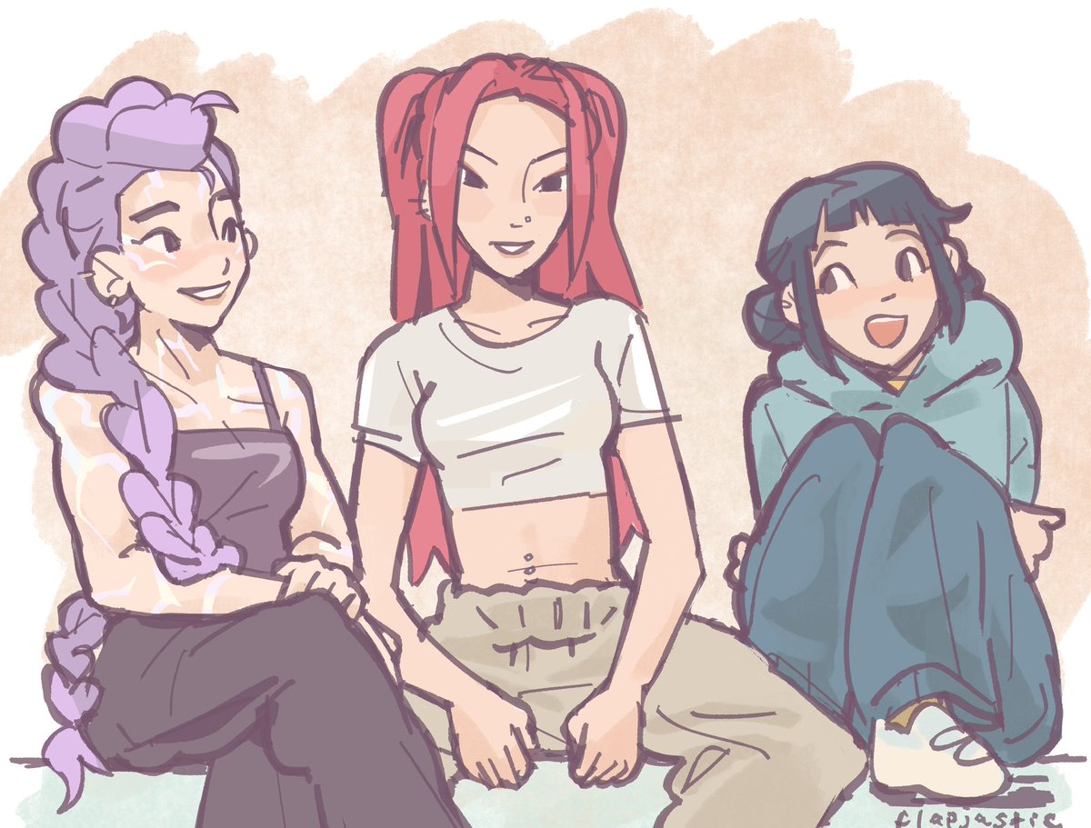 couldn’t resist drawing it #polytrix #kpopdemonhunters