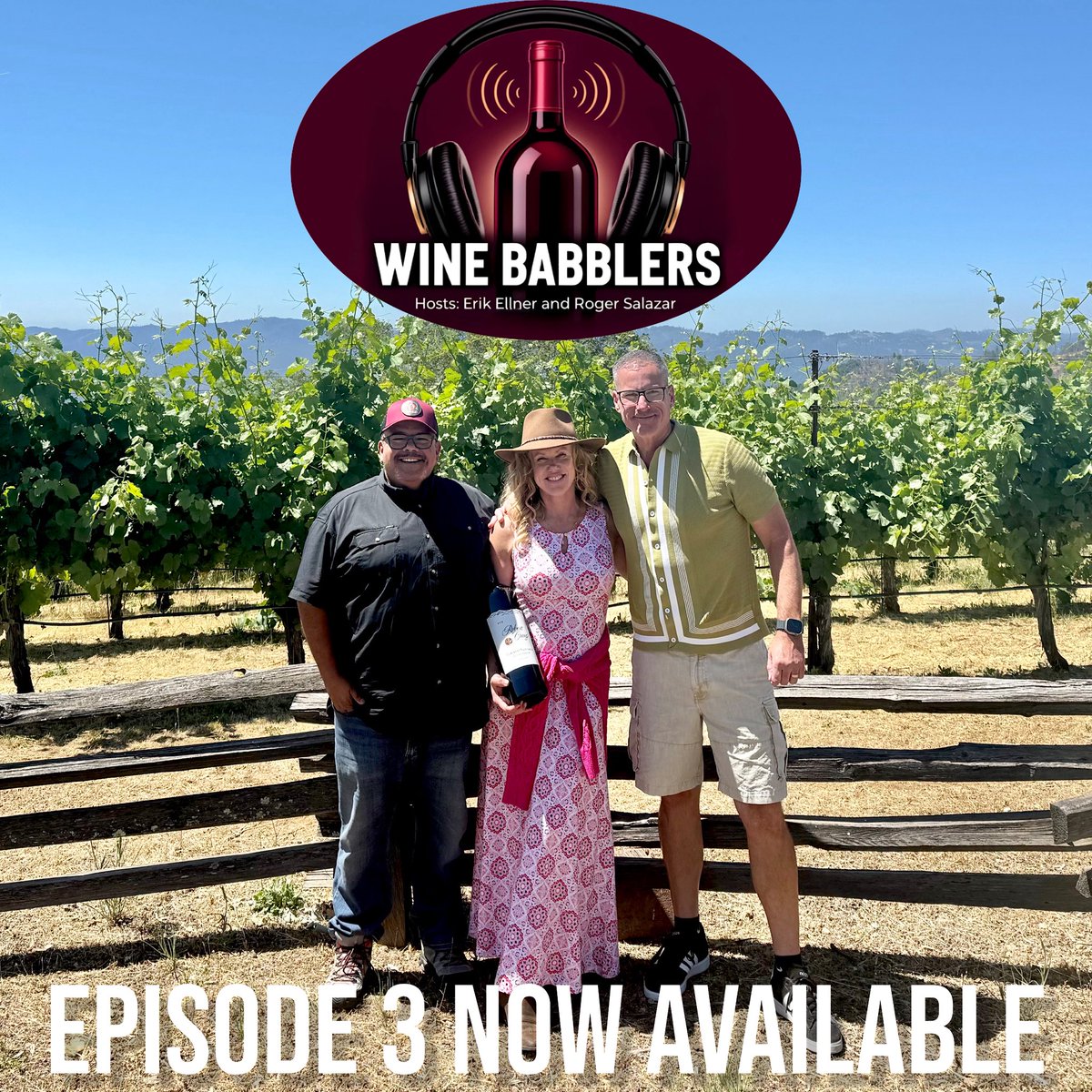 WineBabblers's tweet photo. Wine Babblers Podcast Episode 3 is available now on your favorite podcast platforms. Hosts Erik Ellner and @RogerSalazar discuss visits to William Cole Vineyards; @RevanaWine; @RobertCraigWine @Markhamwine; @duckhornwine; @HALLWines @SilveradoResort https://t.co/ZjL88Jmfc3