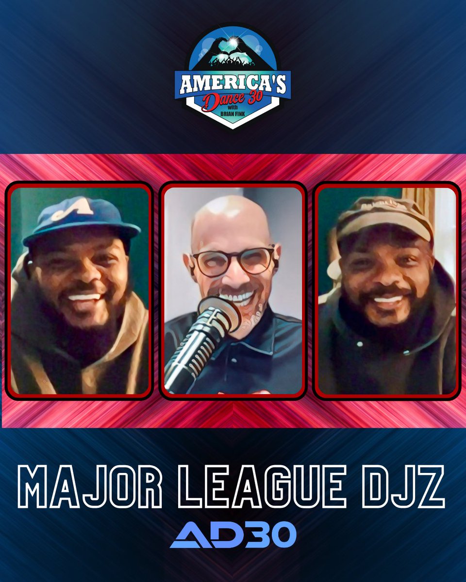 America's Dance 30 (@americasdance30) on Twitter photo COMING UP:
βΆ <a href="/MAJORLEAGUEDJZ/">MAJOR LEAGUE DJZ</a> chat w <a href="/brianfink/">Brian Fink π</a> as we count down the biggest dance songs
βΆ new <a href="/VASSY/">VASSY</a> as your #BuzzBeats (brought to u by LESIXTYNINE MUSIQUE)
<a href="/davidguetta/">David Guetta</a> <a href="/CedricGervais/">Cedric Gervais</a> kick off AD30 w "A Better World" as your #AD30Extra!!
#AD30 AmericasDance30.com COMING UP:
βΆ <a href="/MAJORLEAGUEDJZ/">MAJOR LEAGUE DJZ</a> chat w <a href="/brianfink/">Brian Fink π</a> as we count down the biggest dance songs
βΆ new <a href="/VASSY/">VASSY</a> as your #BuzzBeats (brought to u by LESIXTYNINE MUSIQUE)
<a href="/davidguetta/">David Guetta</a> <a href="/CedricGervais/">Cedric Gervais</a> kick off AD30 w "A Better World" as your #AD30Extra!!
#AD30 AmericasDance30.com