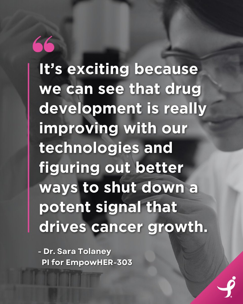 Through the EmpowHER-303 #clinicaltrial, researchers are evaluating an investigational drug, zanidatamab, for its safety and efficacy for those living with HER2+ #MBC who have already progressed on treatment with trastuzumab deruxtecan. Learn more: komen.org/blog/empowher-…