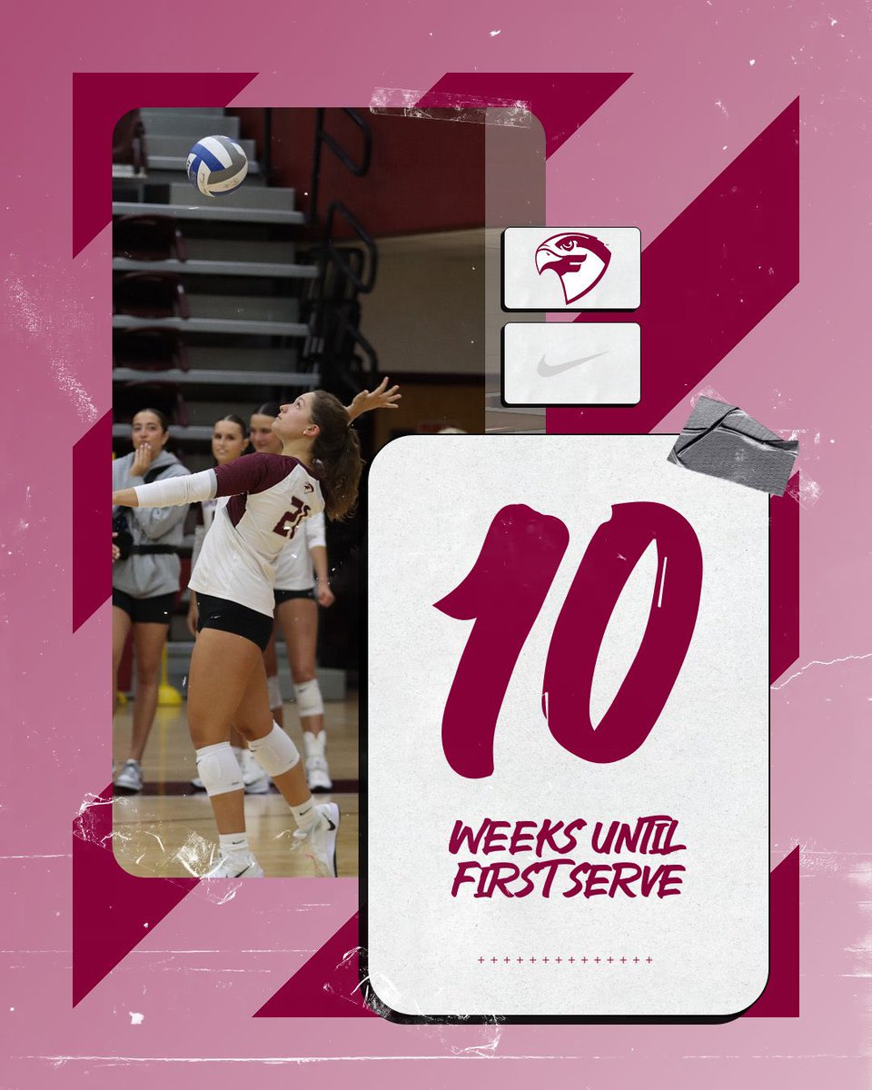 10 weeks. Season Opener at the Fairmont State Classic.  See you there for the first serve!