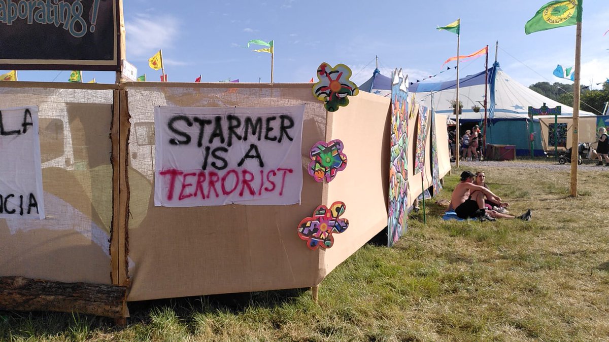Flintshire People's Voice has arrived at #Glastonbury2025 working with <a href="/WorkersBeerCo/">Workers Beer Co</a>