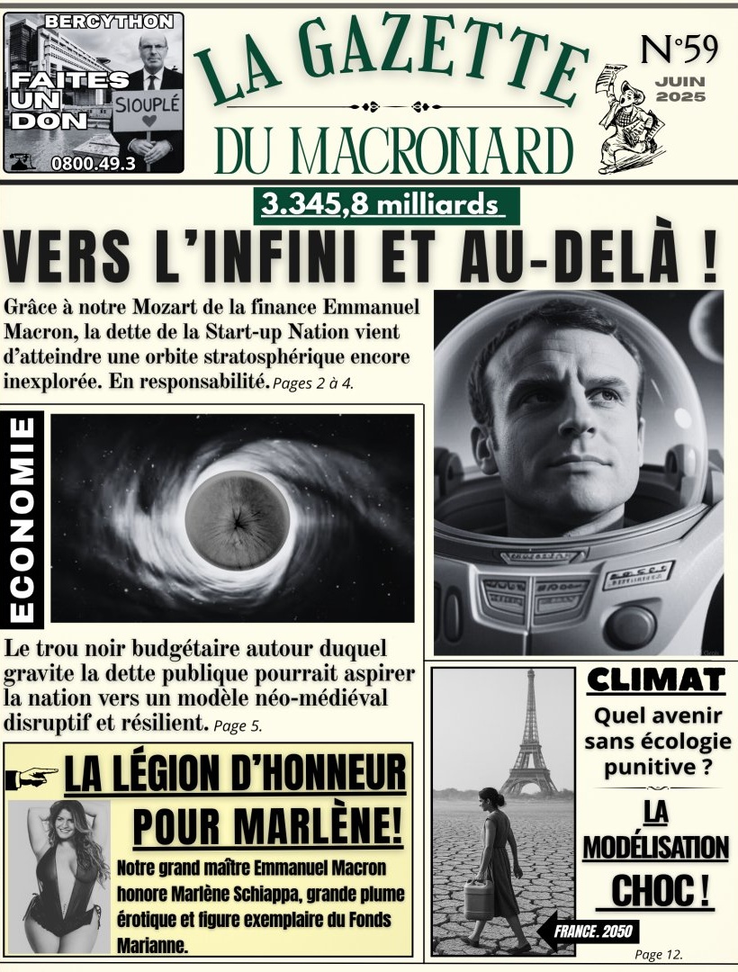 🔔Les amis, la Une de la Gazette. En responsabilité.