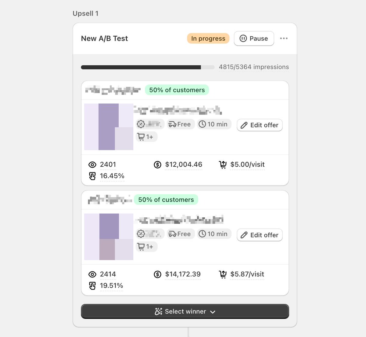 Armon_Sho's tweet image. Last week I built a Growth SWAT Team at @Aftersell

They&apos;ll drive $100m+ in GMV for our clients this year

Their main focus?

Every week run an experiment across 1M+ orders →
Turn the breakthroughs into product features → 
Drop extra 💰 in every brands pocket

The first 3…