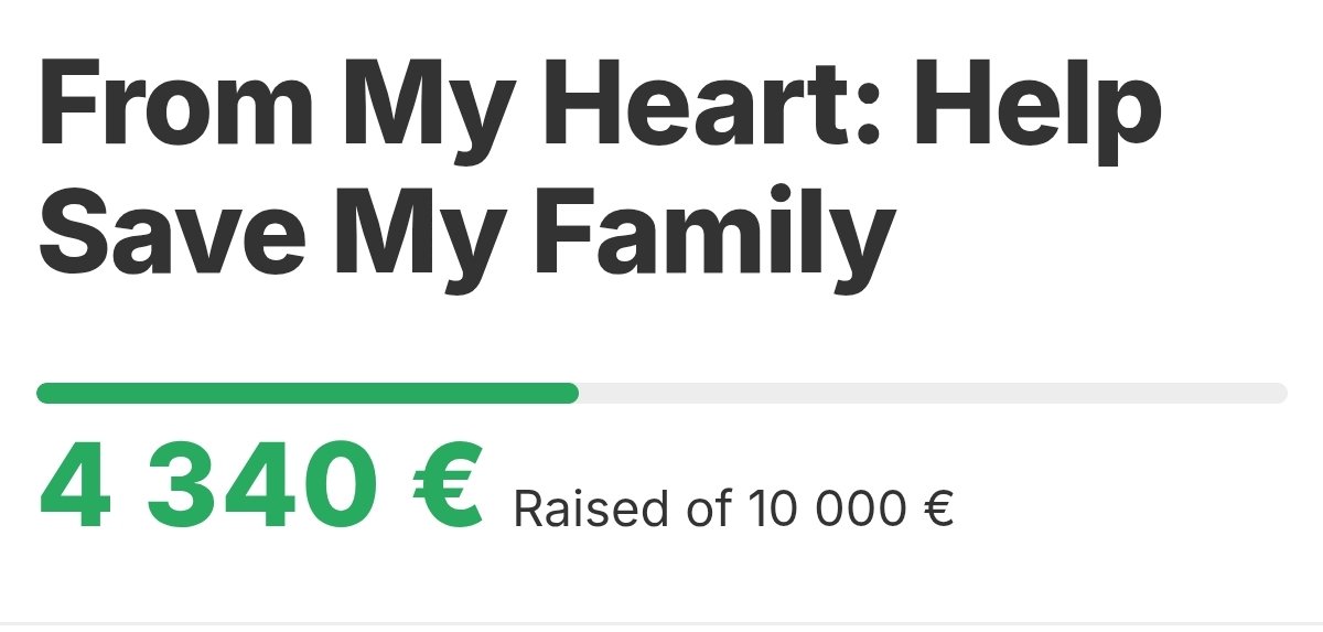 Jamil &amp; his family are relying on the donations their campaign receives to help them afford medicine, food &amp; other essentials in Gaza.

Consider matching the last donation or donating any amount you can to help young Jamil &amp; his family and spread the word 💙