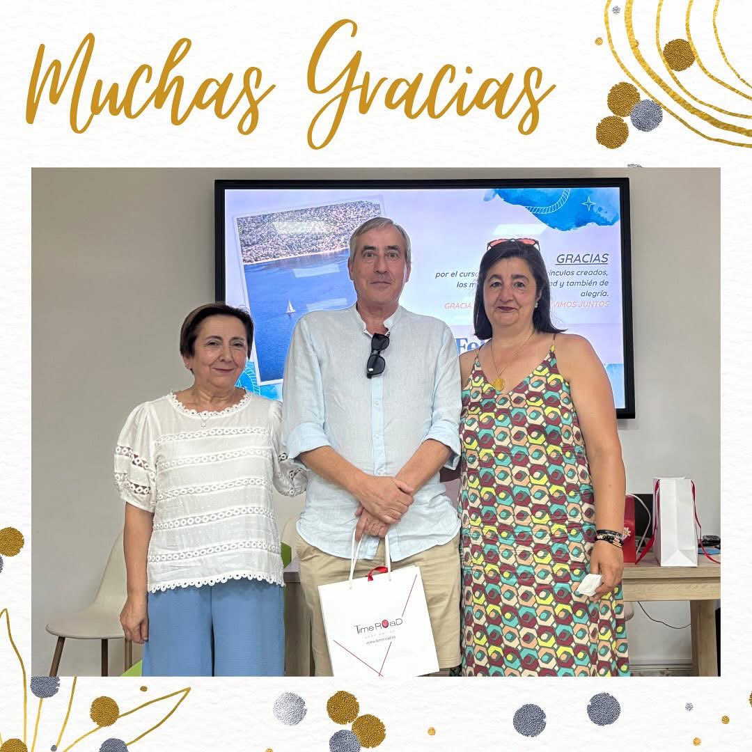 Hoy nos despedimos con cariño y mucha gratitud de tres grandes compañeros: Bienve, Paco y Fátima, que inician su merecida jubilación tras una vida de dedicacion generosa en nuestro colegio. Gracias por tantos años de vocación, entrega y compromiso. <a href="/FETeresiana/">FET</a>
