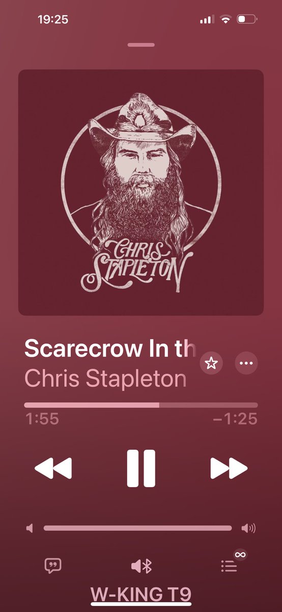 uk_steffi's tweet image. only classics on a friday #ChrisStapleton