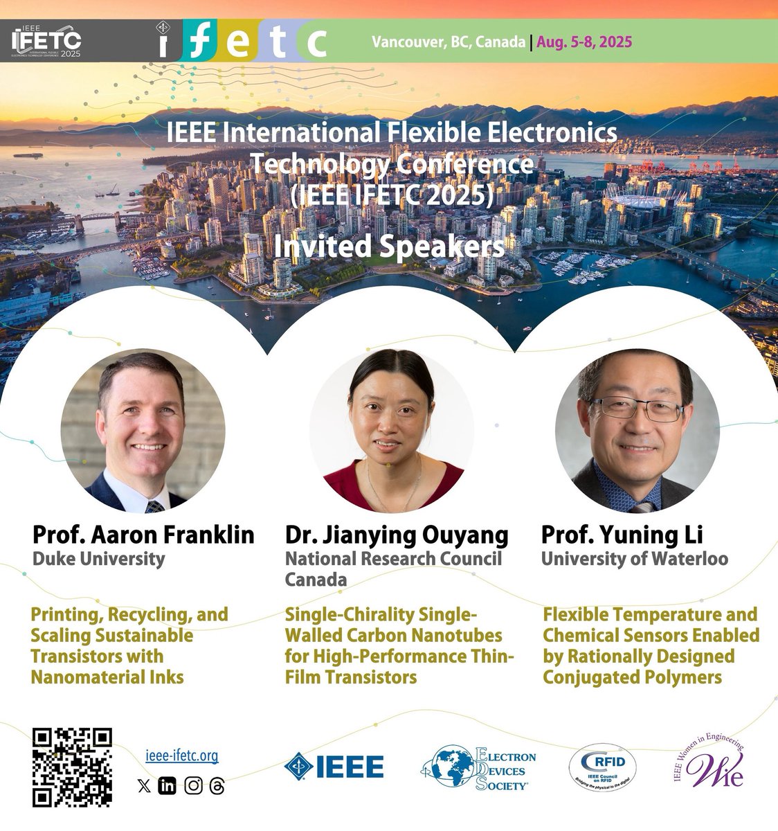 IEEE IFETC (@ieee_ifetc) on Twitter photo Join us at #IEEEIFETC2025 to learn about the future of printed electronics, being shaped by breakthroughs in materials science. Make sure to use the opportunity for early bird registration at:
👉 ieee-ifetc.org Join us at #IEEEIFETC2025 to learn about the future of printed electronics, being shaped by breakthroughs in materials science. Make sure to use the opportunity for early bird registration at:
👉 ieee-ifetc.org
