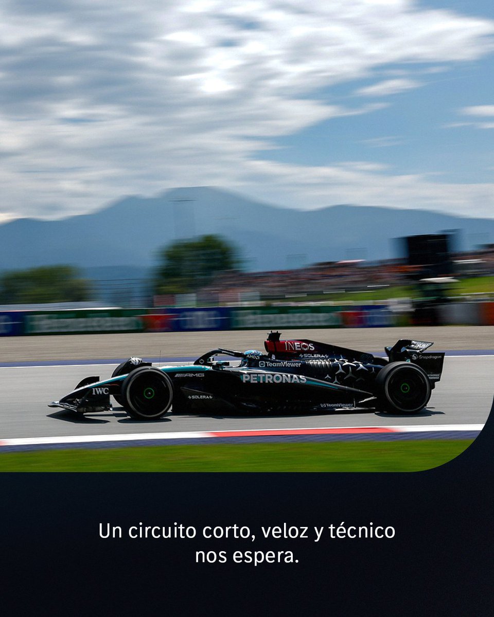 Al pie de los Alpes y después del emocionante 1-3 en Canadá, llega una pista corta pero desafiante.​

​Austria es el escenario perfecto para que brote la adrenalina y la pasión por la velocidad.​

​¿Con quién ves la carrera este fin de semana?​

​#MercedesBenz #GPAustria